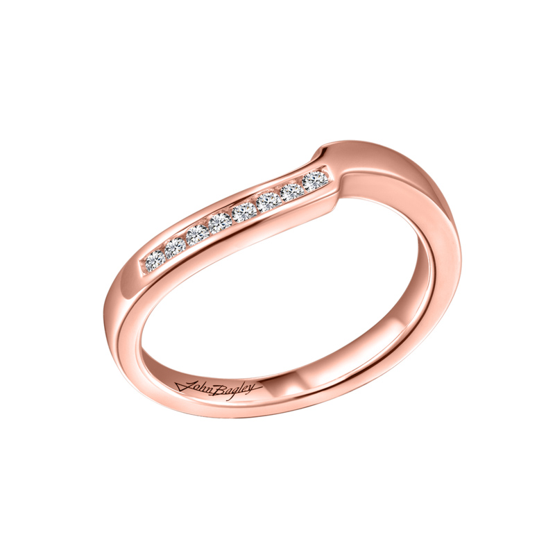 Rose Wedding Band