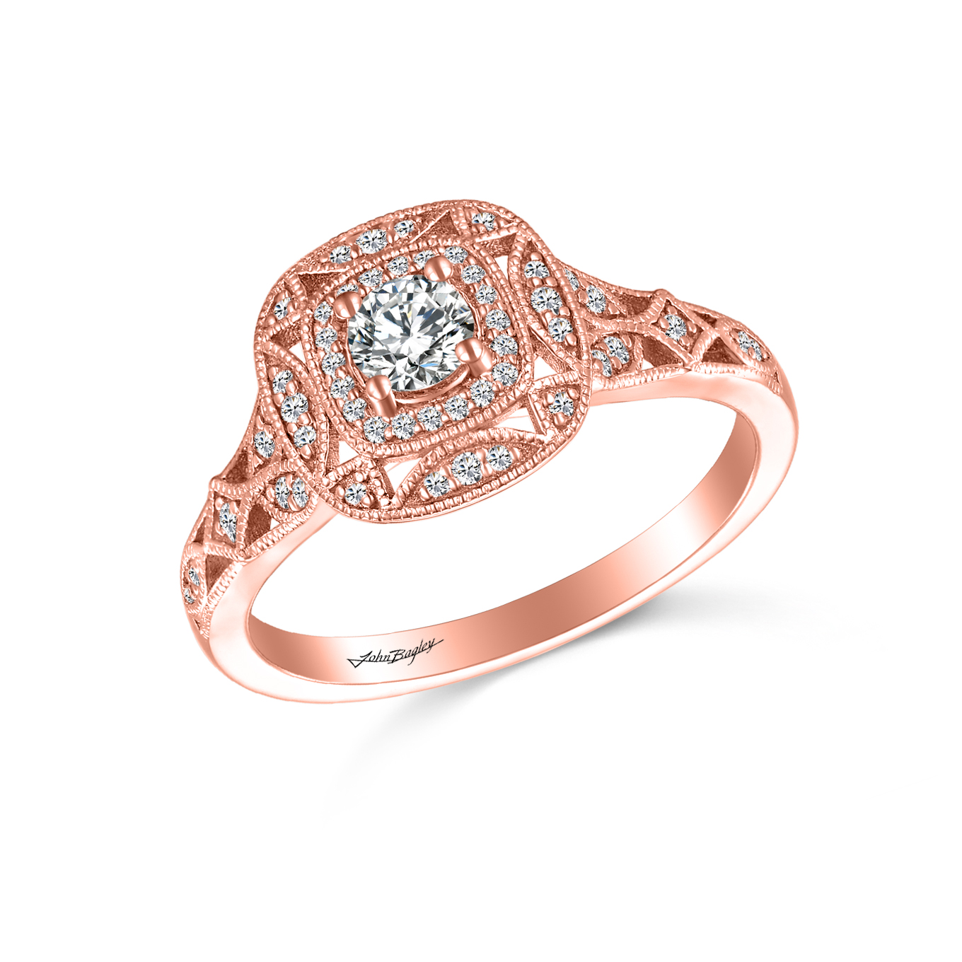 Rose Engagement Ring