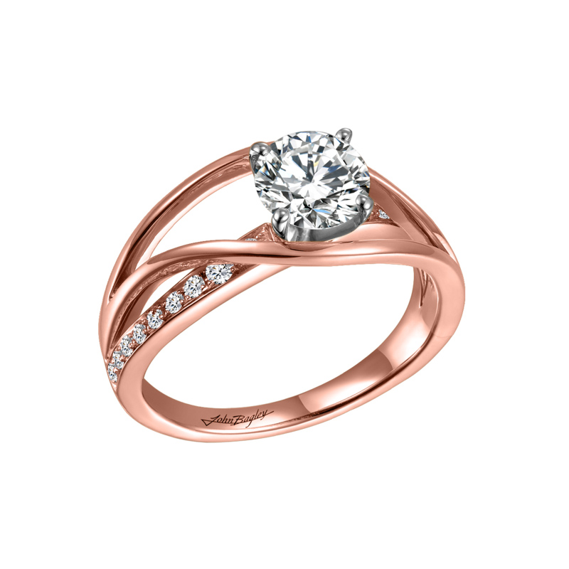 Rose Engagement Ring