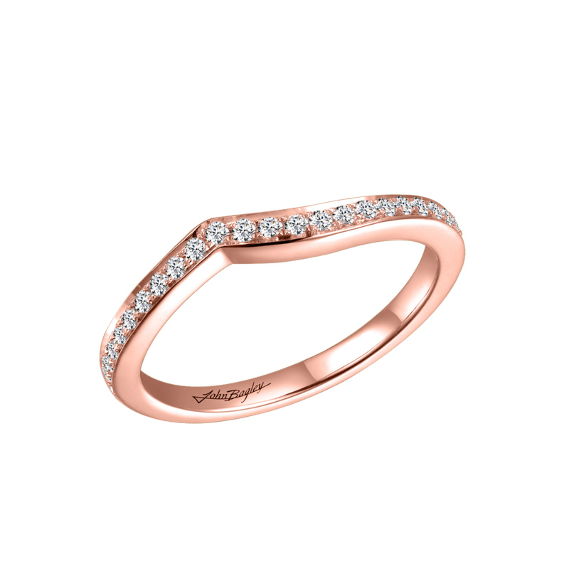 Rose Wedding Band