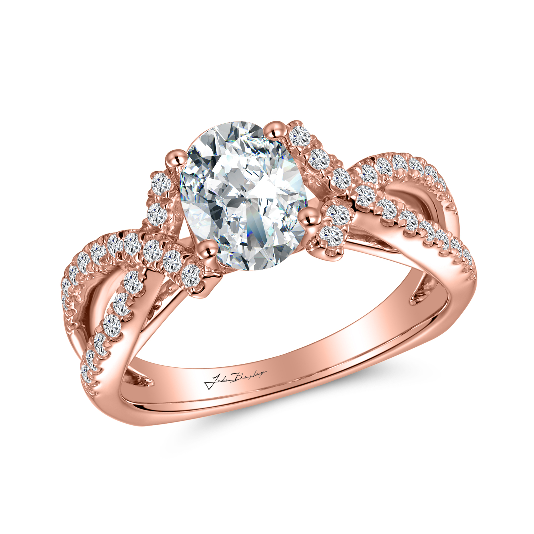 Rose Engagement Ring