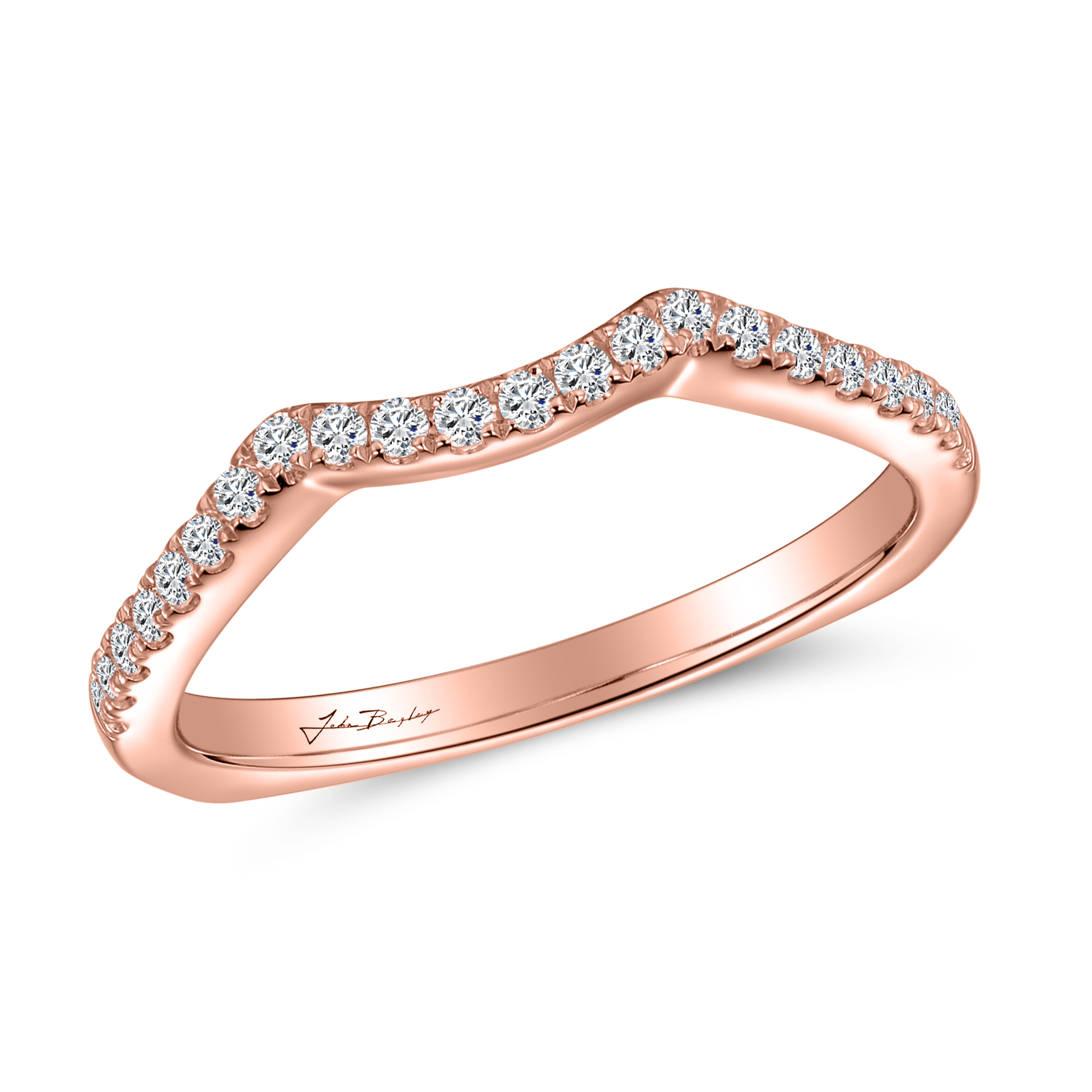 Rose Wedding Band