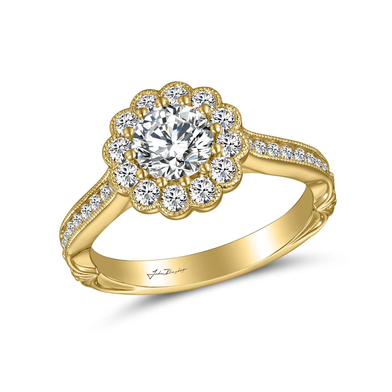 Yellow Engagement Ring